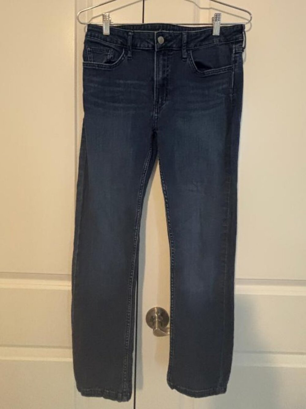 Calvin Klein Jeans Women’s 8 Blue Slim Boyfriend Medium Wash Stretch 5-Pocket